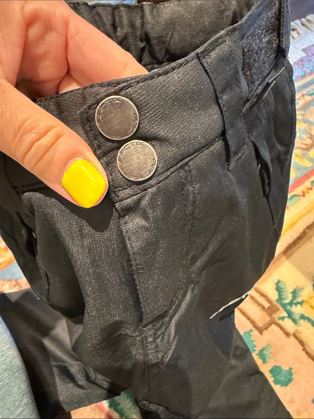 Arctix Black Insulated Snow Pants ~ 5T - Picture 4 of 11